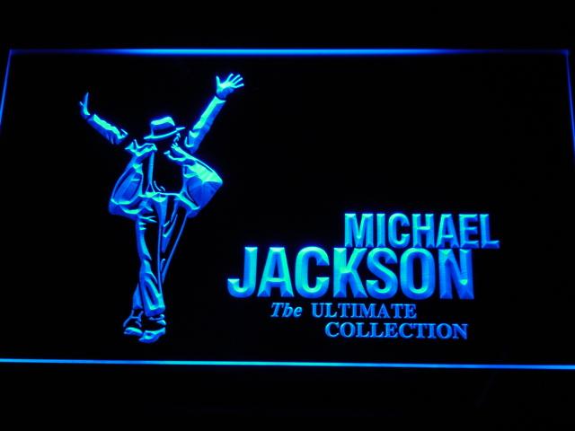 Michael Jackson Ultimate Collection LED Neon Sign USB | The LED Heroes