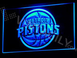 Detroit Pistons LED Sign - Blue - TheLedHeroes
