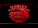 Harley Davidson a Timeless Tradition LED Sign - Red - TheLedHeroes