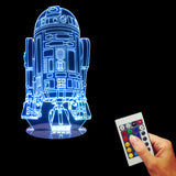 R2-D2 Episode 7 The Force Awakens 3D LED LAMP -  - TheLedHeroes