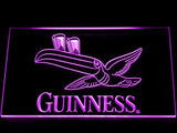 Guinness Toucan LED Neon Sign USB - Purple - TheLedHeroes