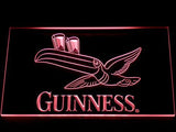 Guinness Toucan LED Neon Sign Electrical - Red - TheLedHeroes