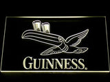 Guinness Toucan LED Neon Sign Electrical - Yellow - TheLedHeroes