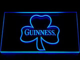 Guinness Shamrock LED Neon Sign Electrical - Blue - TheLedHeroes