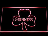 Guinness Shamrock LED Neon Sign Electrical - Red - TheLedHeroes