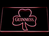 Guinness Shamrock LED Neon Sign USB - Red - TheLedHeroes