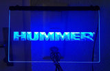 Hummer LED Neon Sign Electrical - Blue - TheLedHeroes