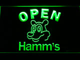FREE Hamm's Open LED Sign - Green - TheLedHeroes