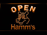 Hamm's Open LED Neon Sign USB - Orange - TheLedHeroes