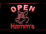 Hamm's Open LED Neon Sign USB - Red - TheLedHeroes