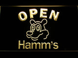 Hamm's Open LED Neon Sign USB - Yellow - TheLedHeroes