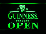 FREE Guinness Draught Open LED Sign - Green - TheLedHeroes