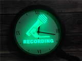 Recording (2) LED Wall Clock -  - TheLedHeroes