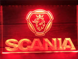 Scania LED Neon Sign USB - Red - TheLedHeroes