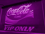 Coca Cola VIP Only LED Neon Sign USB -  - TheLedHeroes