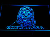 FREE Star Wars Chewbacca LED Sign - Blue - TheLedHeroes