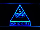 Old Ironsides USS Constitution LED Neon Sign Electrical - Blue - TheLedHeroes