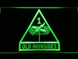 FREE Old Ironsides USS Constitution LED Sign - Green - TheLedHeroes