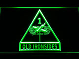 Old Ironsides USS Constitution LED Neon Sign Electrical - Green - TheLedHeroes