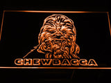 Star Wars Chewbacca LED Neon Sign Electrical - Orange - TheLedHeroes