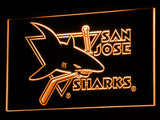 FREE San Jose Sharks LED Sign - Orange - TheLedHeroes