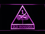 Old Ironsides USS Constitution LED Neon Sign Electrical - Purple - TheLedHeroes