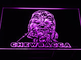Star Wars Chewbacca LED Neon Sign USB - Purple - TheLedHeroes