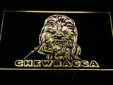 Star Wars Chewbacca LED Neon Sign Electrical - Yellow - TheLedHeroes