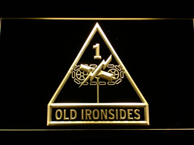 Old Ironsides USS Constitution LED Neon Sign Electrical - Yellow - TheLedHeroes