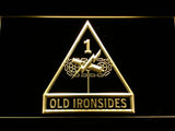 Old Ironsides USS Constitution LED Neon Sign Electrical - Yellow - TheLedHeroes