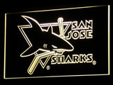 FREE San Jose Sharks LED Sign - Yellow - TheLedHeroes