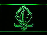 FREE 1st Marine Division Guadalcanal LED Sign - Green - TheLedHeroes