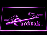 FREE St. Louis Cardinals (5) LED Sign - Purple - TheLedHeroes