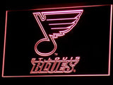 St. Louis Blues LED Neon Sign Electrical - Red - TheLedHeroes