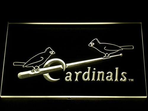 St. Louis Cardinals (5) LED Neon Sign Electrical - Yellow - TheLedHeroes