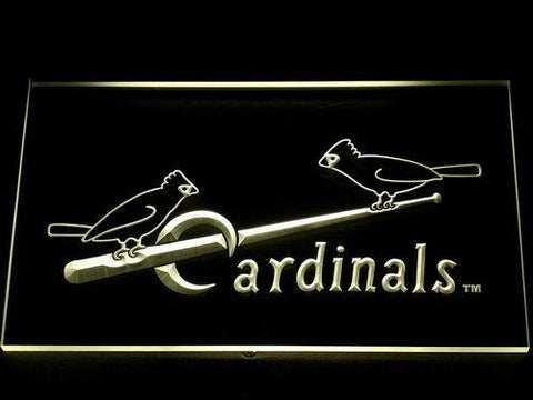 St. Louis Cardinals (5) LED Neon Sign Electrical - Yellow - TheLedHeroes