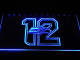 Seattle Seahawks I'm In! LED Neon Sign USB - Blue - TheLedHeroes