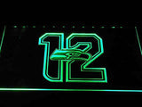 Seattle Seahawks I'm In! LED Neon Sign USB - Green - TheLedHeroes