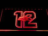 Seattle Seahawks I'm In! LED Neon Sign USB - Red - TheLedHeroes