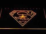 Dallas Cowboys (9) LED Neon Sign Electrical - Yellow - TheLedHeroes