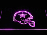 Dallas Cowboys (10) LED Neon Sign Electrical - Purple - TheLedHeroes