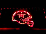 Dallas Cowboys (10) LED Neon Sign USB - Red - TheLedHeroes