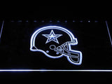 Dallas Cowboys (10) LED Neon Sign USB - White - TheLedHeroes