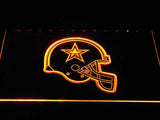 Dallas Cowboys (10) LED Neon Sign Electrical - Yellow - TheLedHeroes