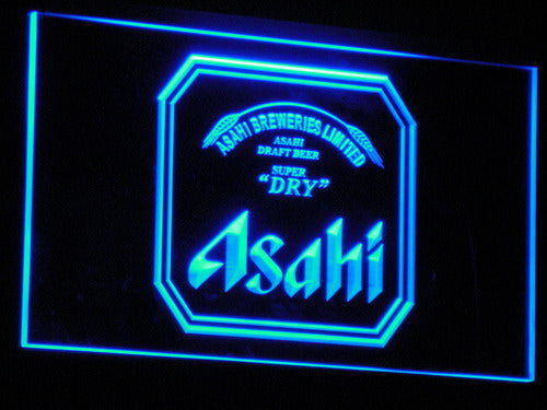 FREE Asahi LED Sign - Blue - TheLedHeroes
