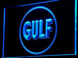 Gulf Oil LED Neon Sign Electrical - Blue - TheLedHeroes