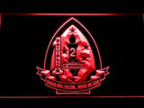 1st Battalion 2nd Marines LED Neon Sign USB - Red - TheLedHeroes