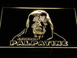 Star Wars Emperor Palapatine LED Neon Sign Electrical - Yellow - TheLedHeroes