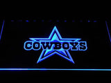 Dallas Cowboys (11) LED Neon Sign USB - Blue - TheLedHeroes