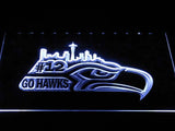 FREE Seattle Seahawks (6) LED Sign - White - TheLedHeroes